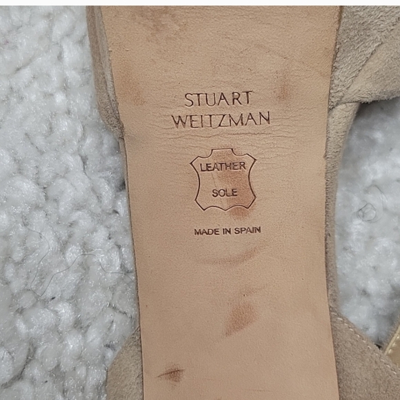 STUART WEITZMAN Real Deal suede platforms Size 8.5 - Picture 12 of 16